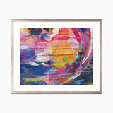 Colour Hustle I Small (465mm W x 560mm H) / Non-Reflective Glass