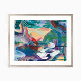 Colour Hustle XII Small (465mm W x 560mm H) / Non-Reflective Glass