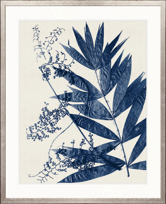 Delicate Frond VI (Indigo)
