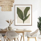 Viridi Foliage I Small (465mm W x 560mm H) / Standard Clear Glass