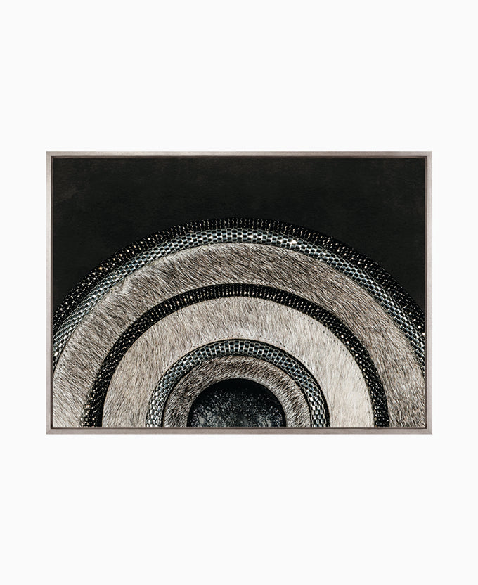Concentric Circle Print II (Canvas)