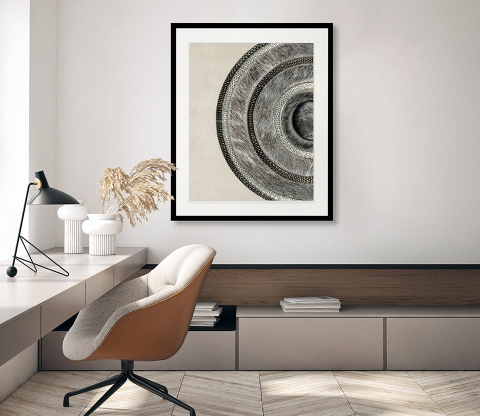 Concentric Circle Print III