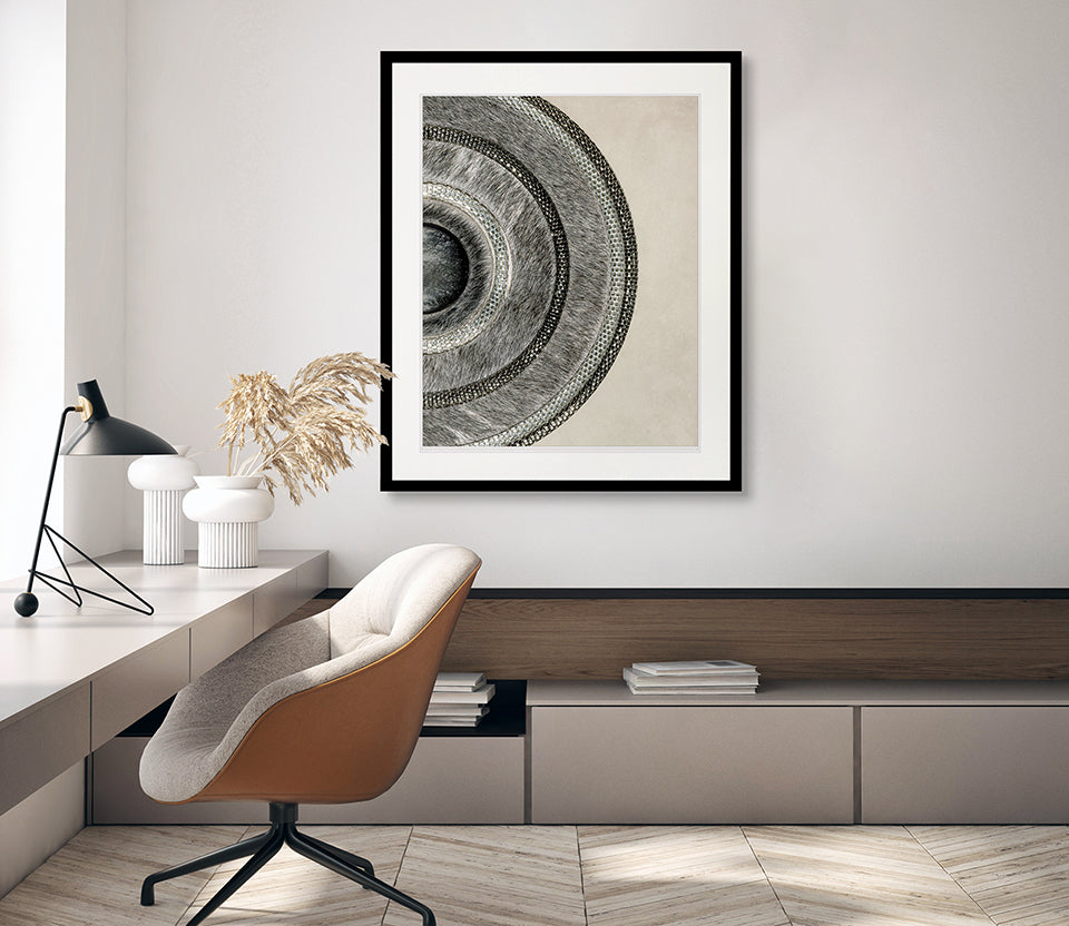 Concentric Circle Print IV