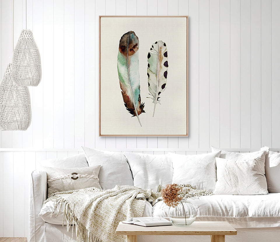 Feather Delight II (Canvas)
