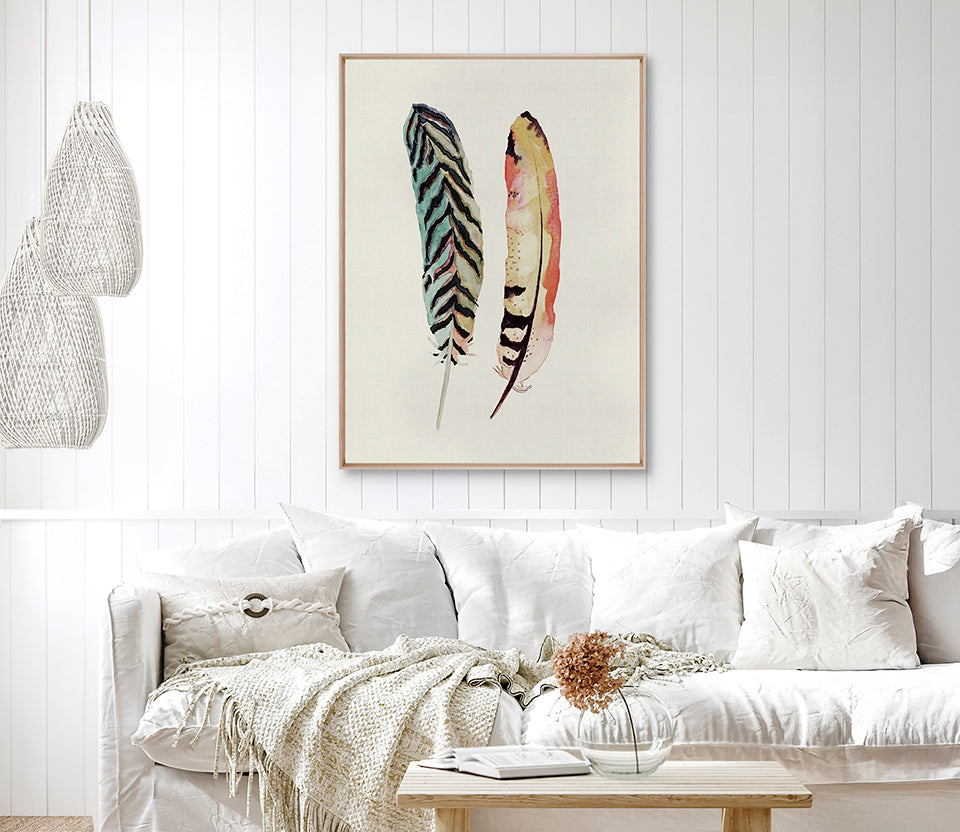 Feather Delight IV (Canvas)