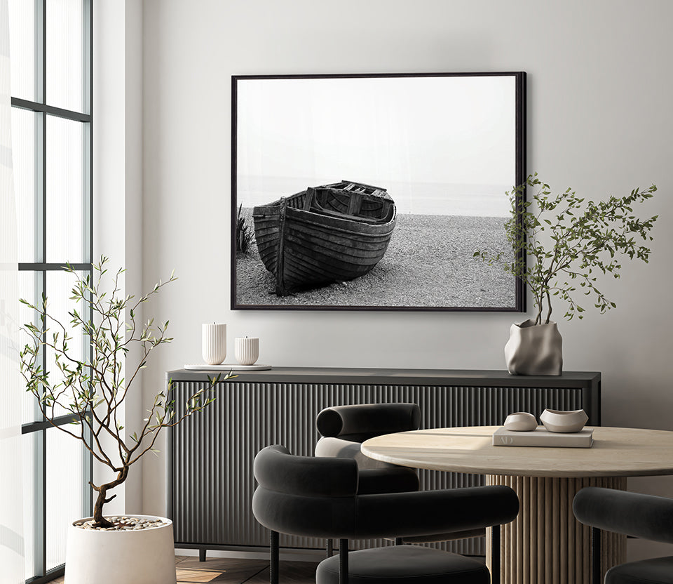 Wooden Boat (Canvas)