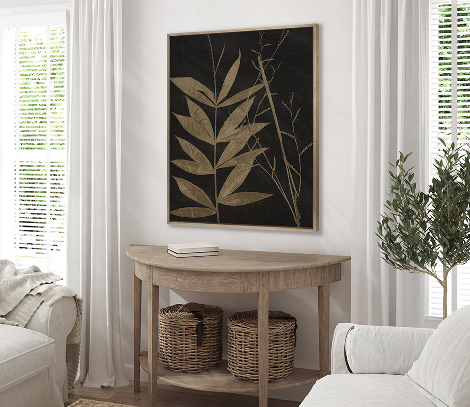 Luxe Asiatic Palms IV (Canvas)