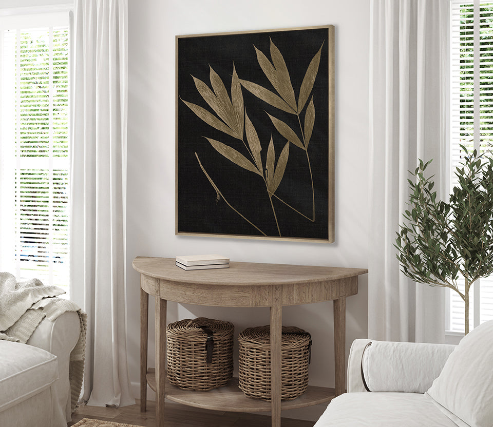 Luxe Asiatic Palms V (Canvas)