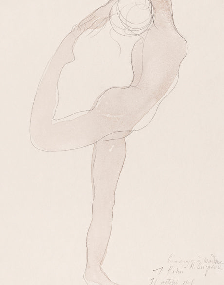 Augustine Nude Study III (Canvas)