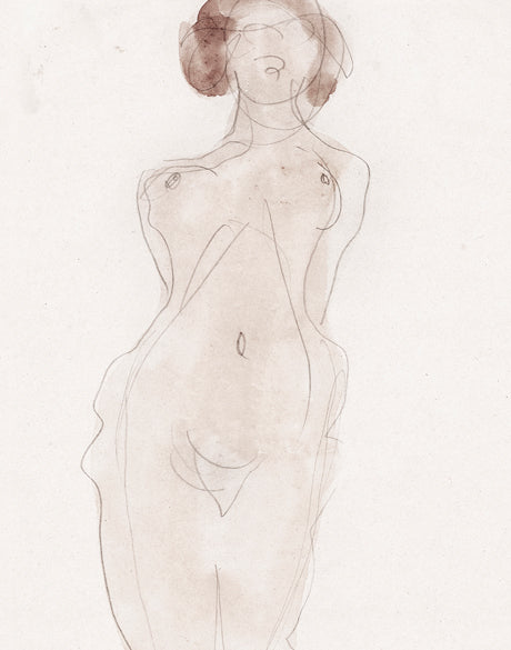 Augustine Nude Study IV (Canvas)