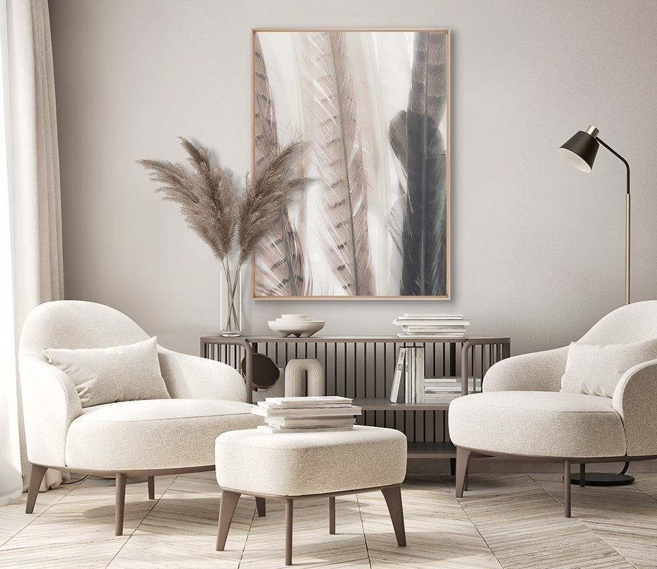Aviles Feather VI (Canvas)