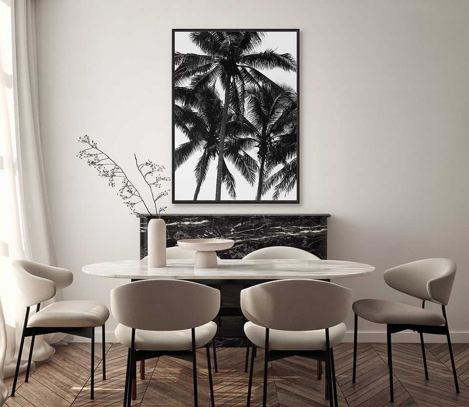 Palm Silhouette I (Canvas)