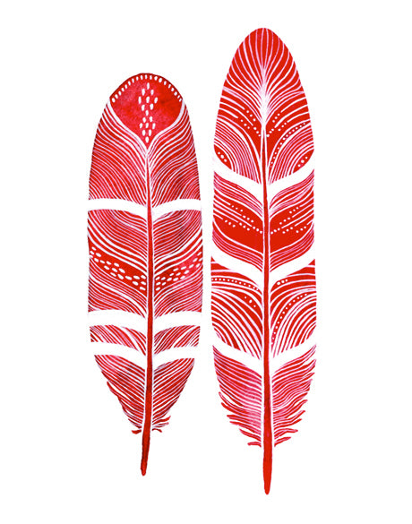 California Feather IV (Canvas)