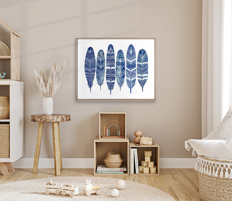 California Feather V (Canvas)