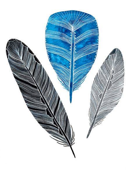 California Feather VII (Canvas)
