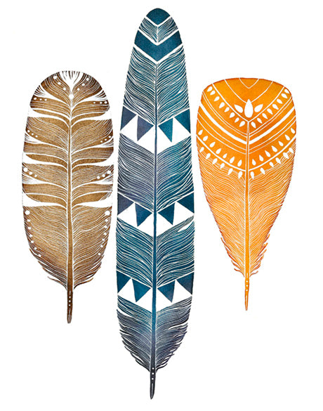 California Feather XVI (Canvas)
