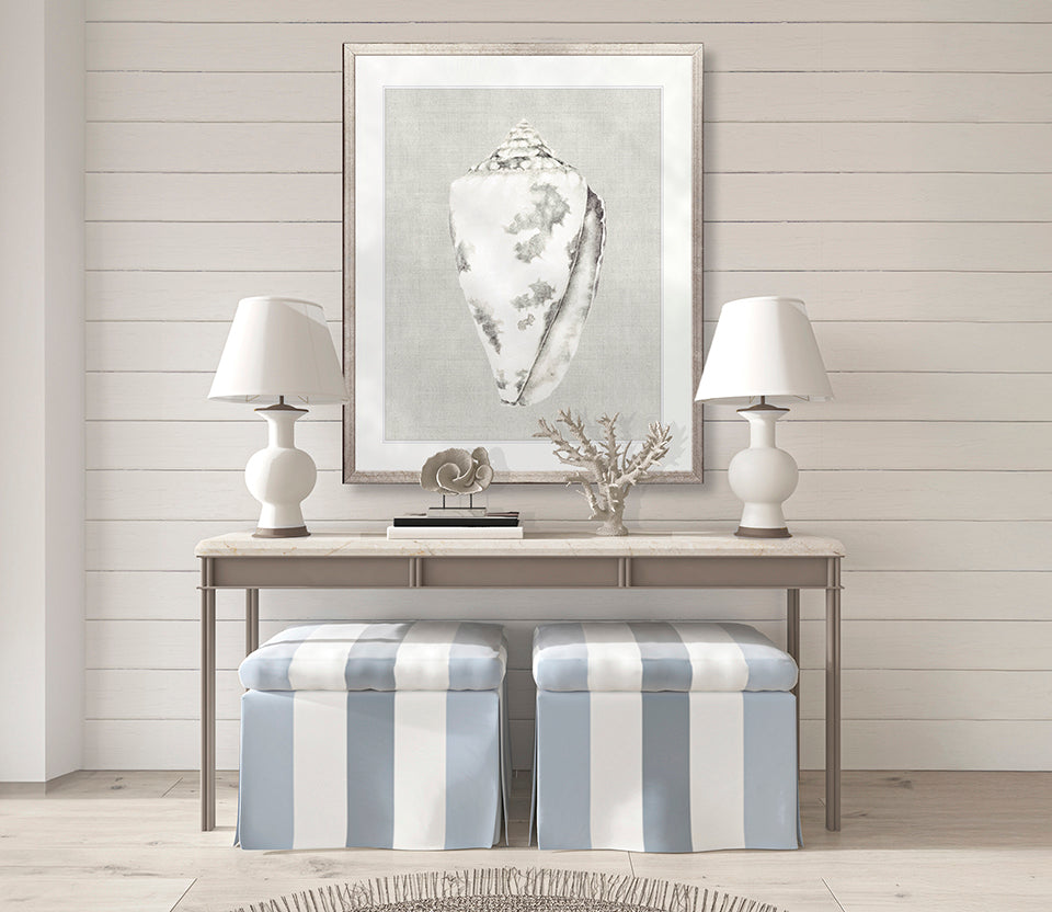 Shell on Linen I