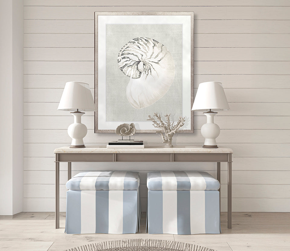 Shell on Linen II