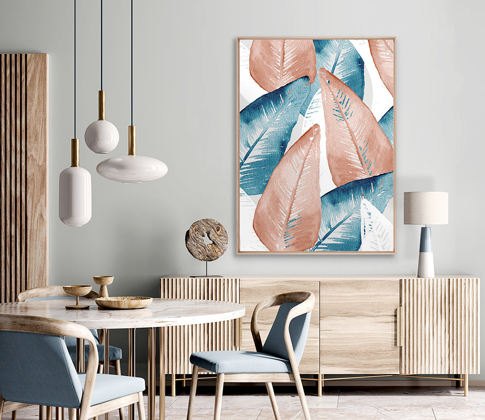 Tropical Pastels III (Canvas)