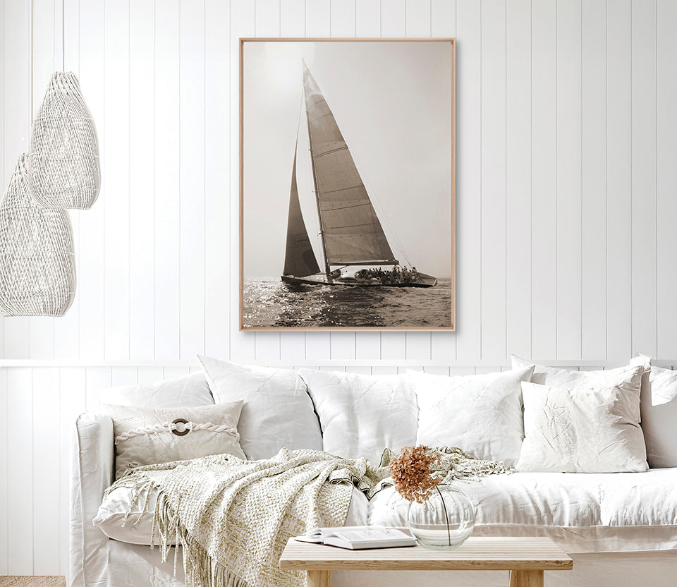 Nautical I (Sepia) (Canvas)