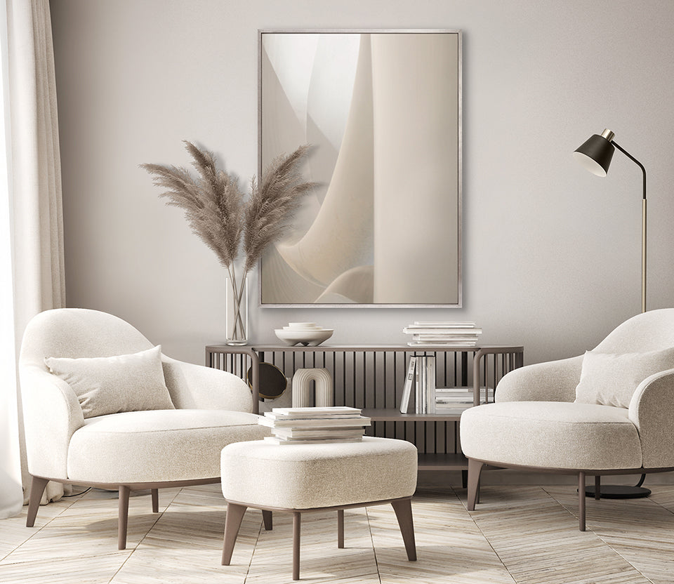 Elemental Curves III (Canvas)