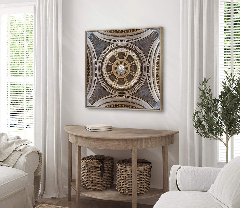 Ornate Ceiling I (Canvas)