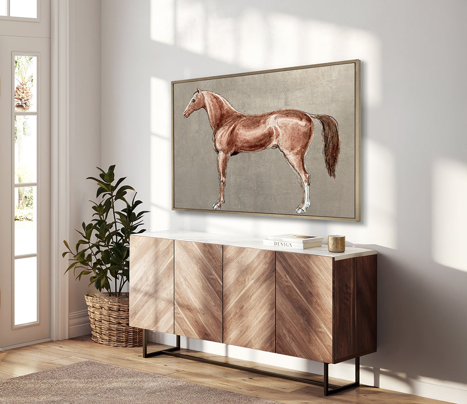 Elise Horses I (Canvas)