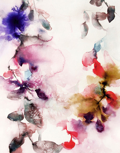 Watercolour Floral I