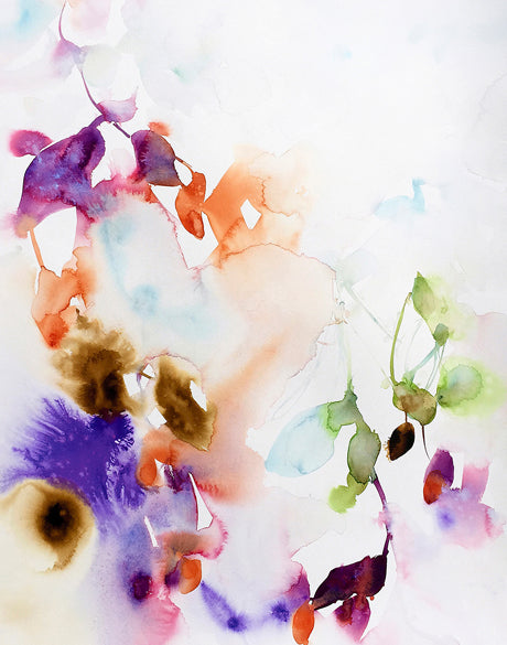 Watercolour Floral VI