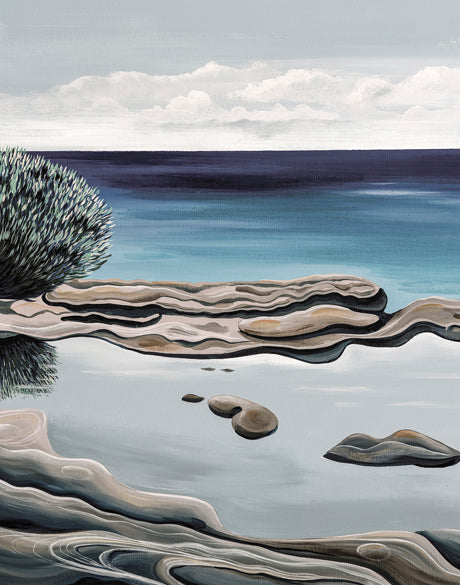 Coastal Vista II (Canvas)