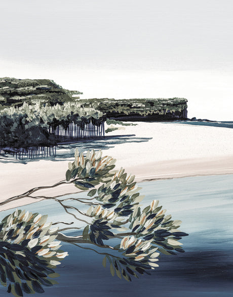Coastal Vista VI (Canvas)