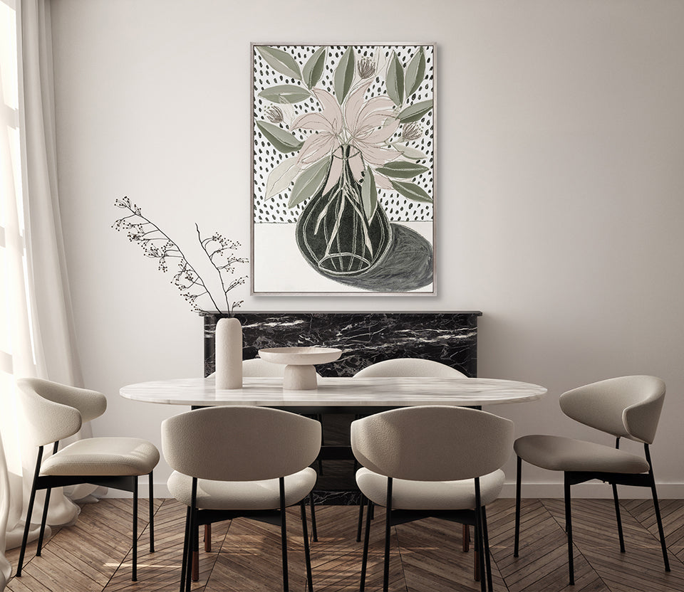 Cybel Floral IV (Canvas)