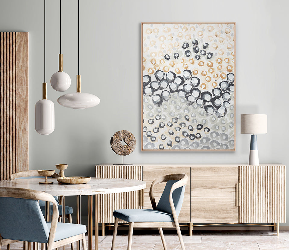 Ancient River Stones III (Canvas)