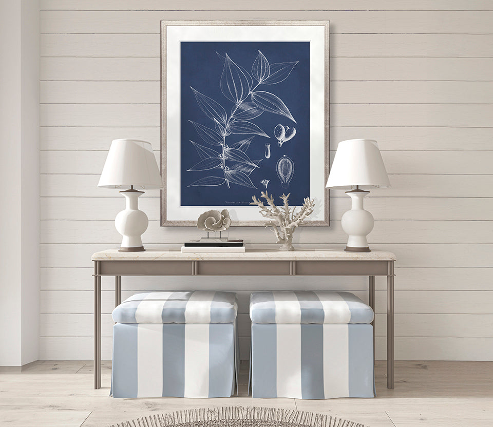 Botanical Study (Indigo) X