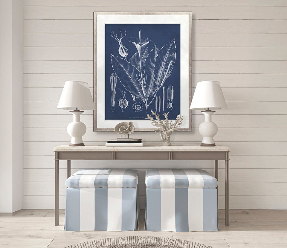 Botanical Study (Indigo) XII