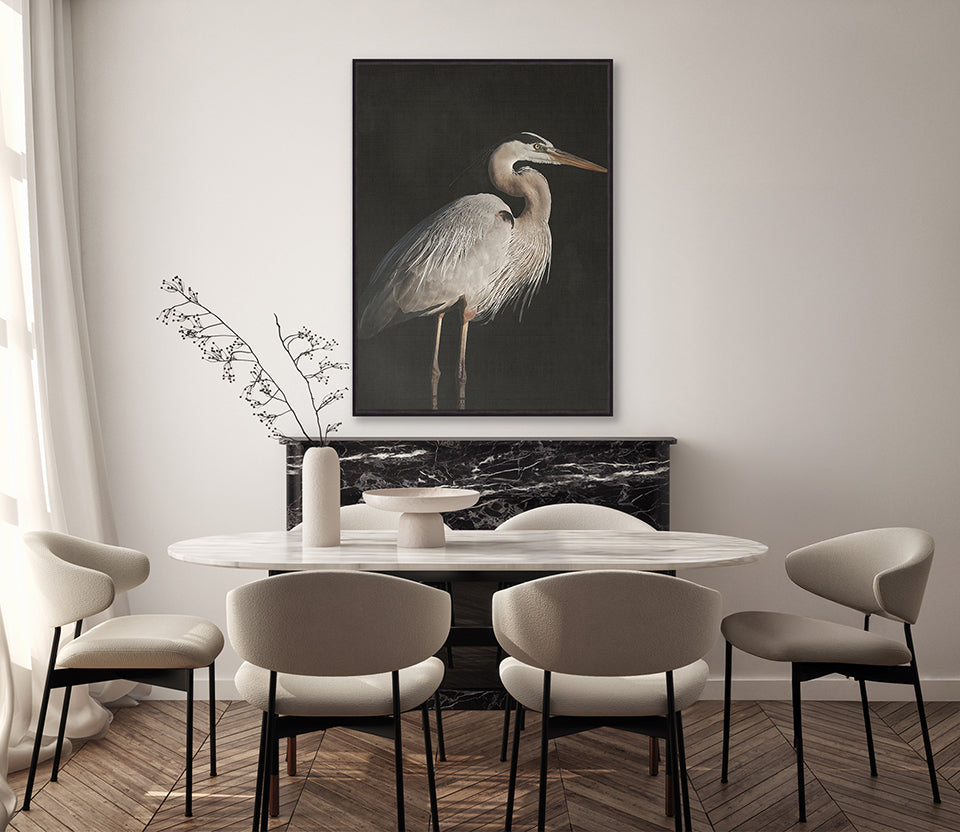 East Hampton Heron II (Canvas)