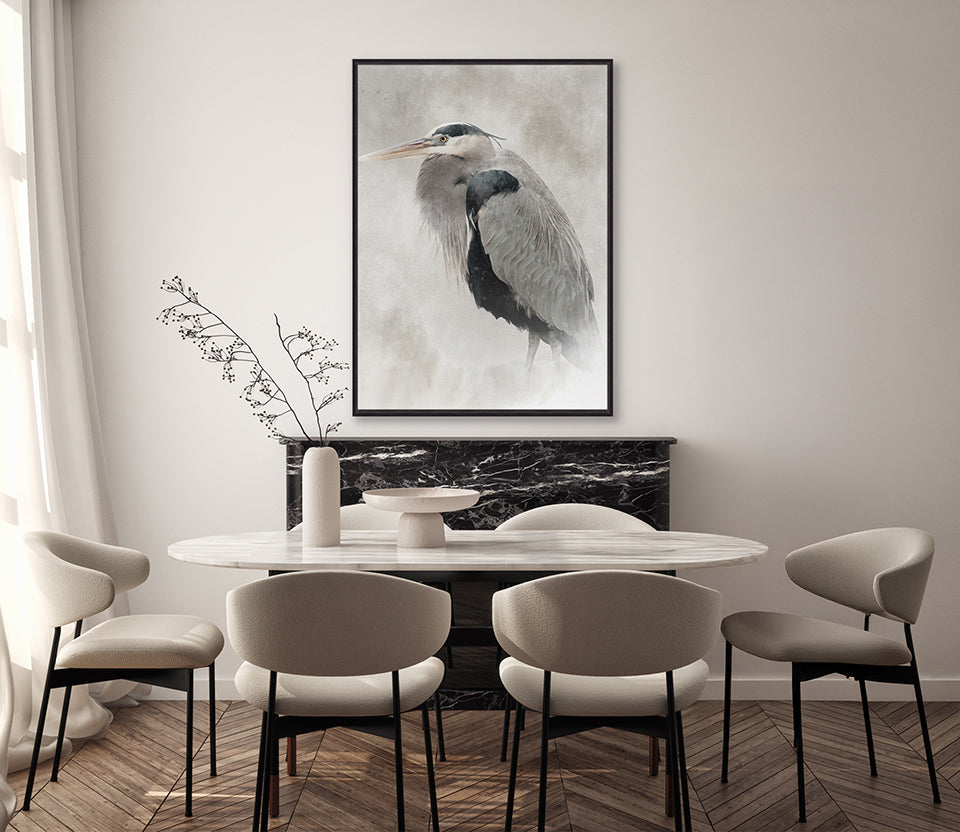 East Hampton Heron VI (Canvas)