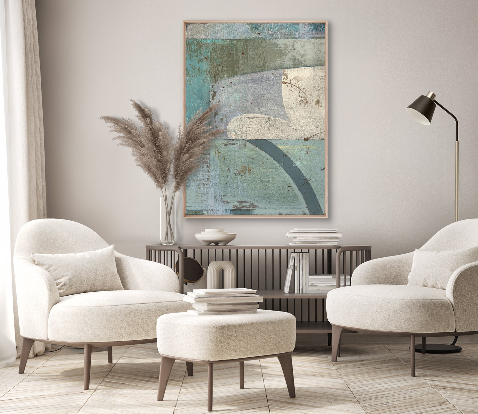 Subtle Finishing VI (Canvas)