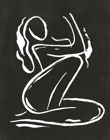 Modern Nude Form V (Canvas)
