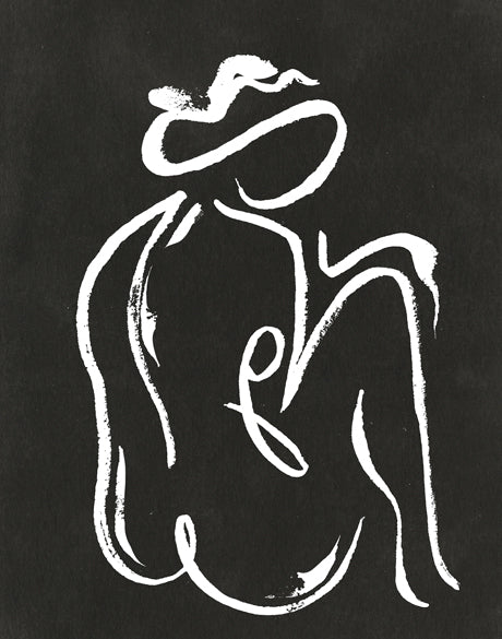 Modern Nude Form VI (Canvas)