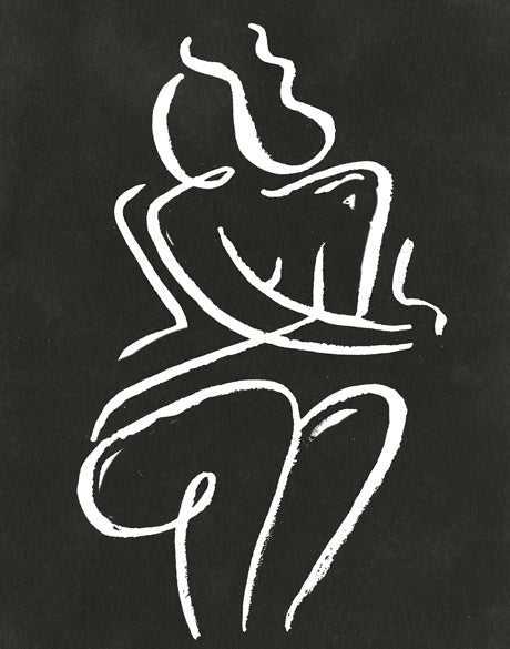 Modern Nude Form VII (Canvas)