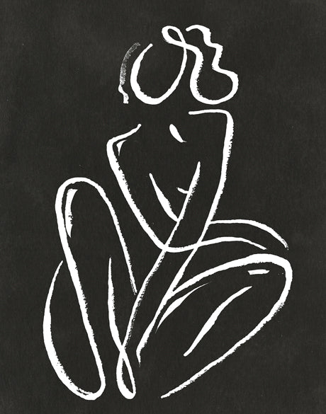 Modern Nude Form VIII (Canvas)