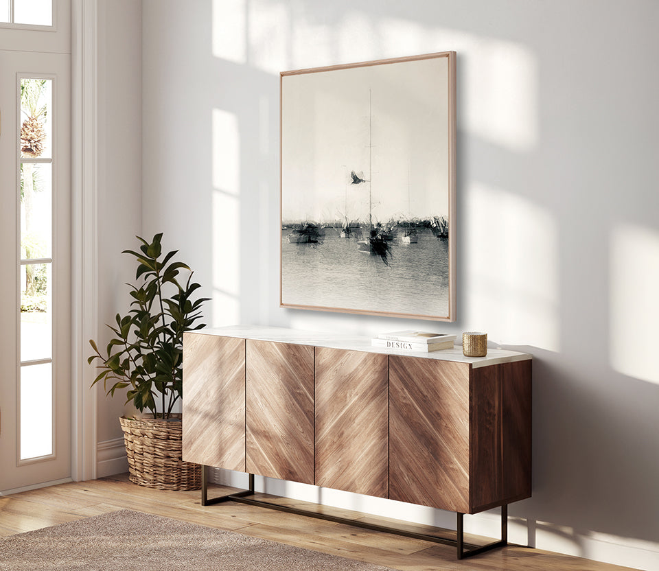 Yacht Abstraction IV (Canvas)