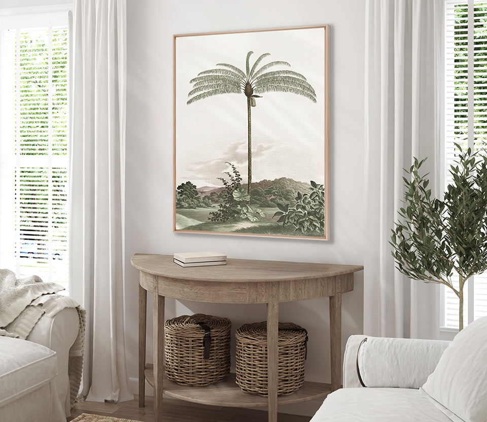 Vintage Palm Study I (Canvas)