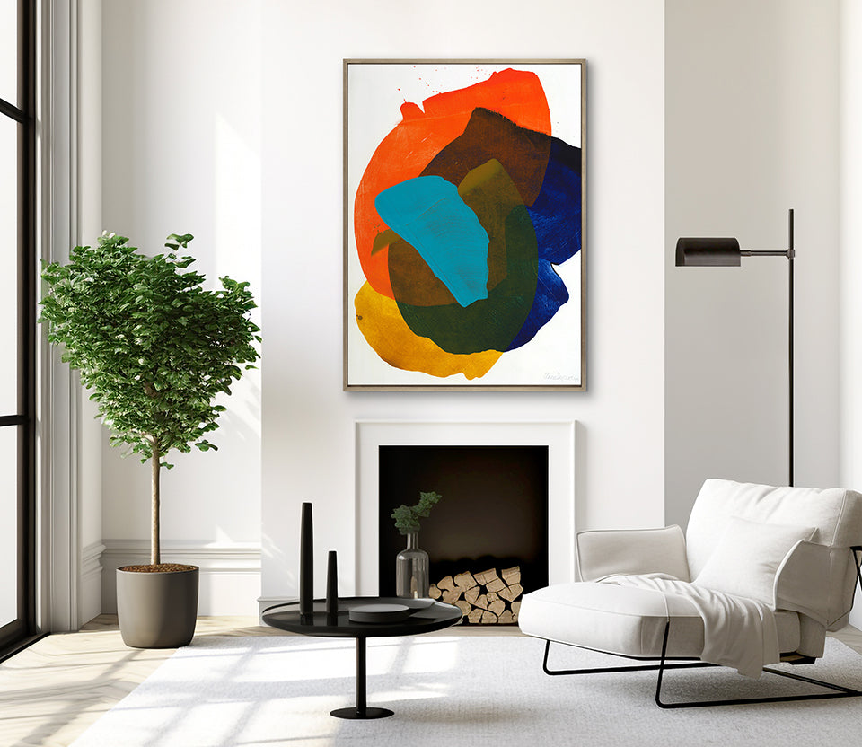 Lava Colour Rocks I (Canvas)