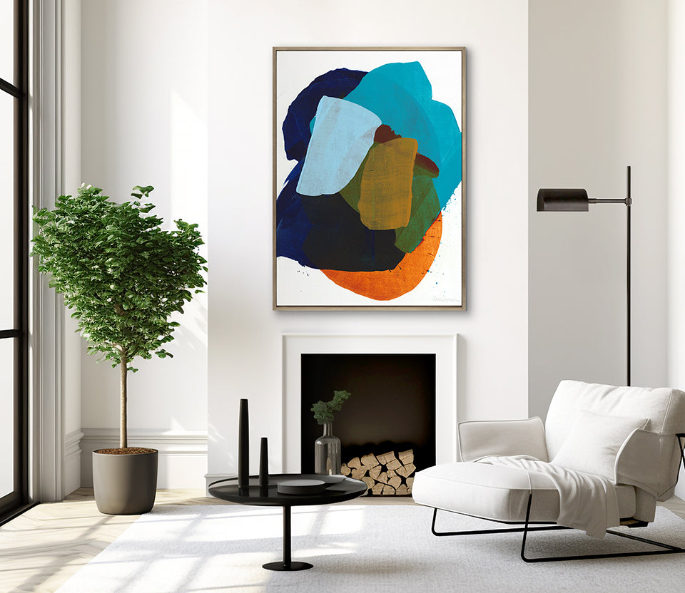 Lava Colour Rocks IV (Canvas)