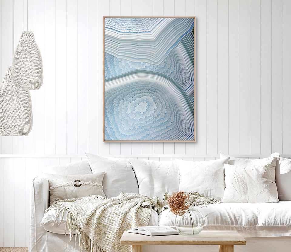 Agate Abstract I (Canvas)