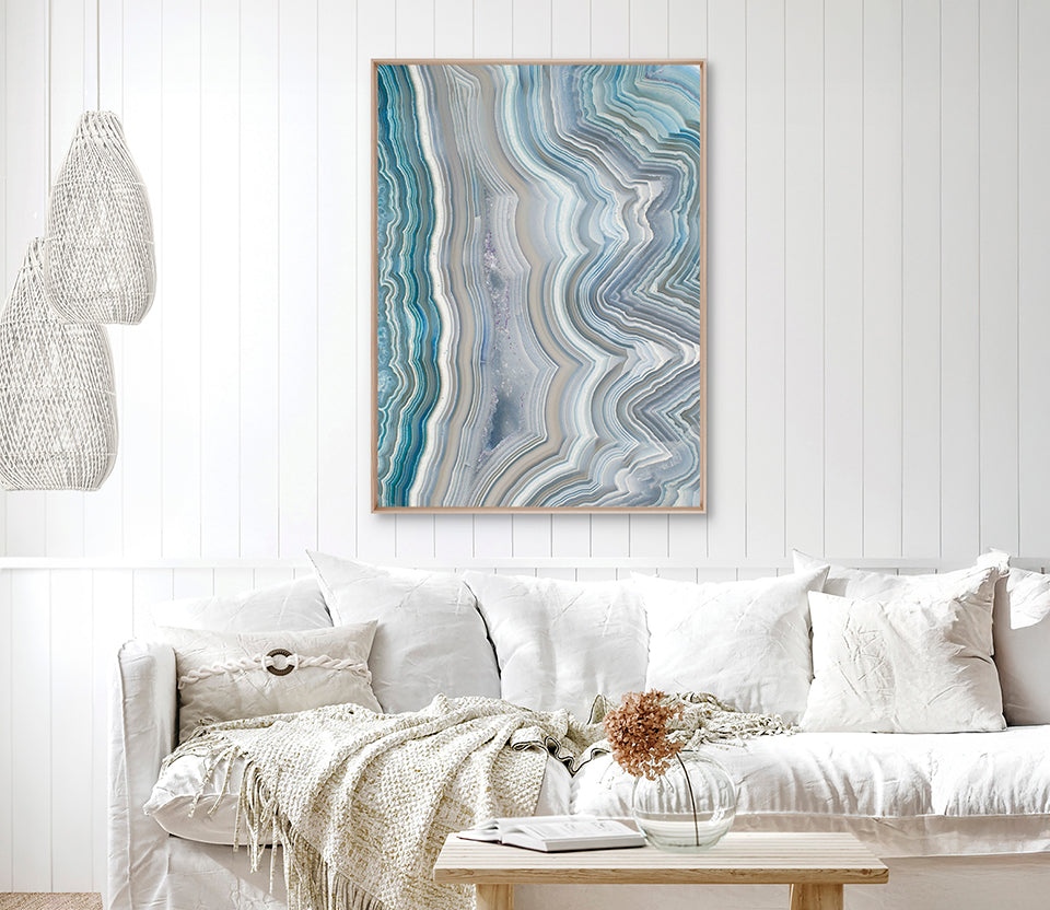 Agate Abstract II (Canvas)