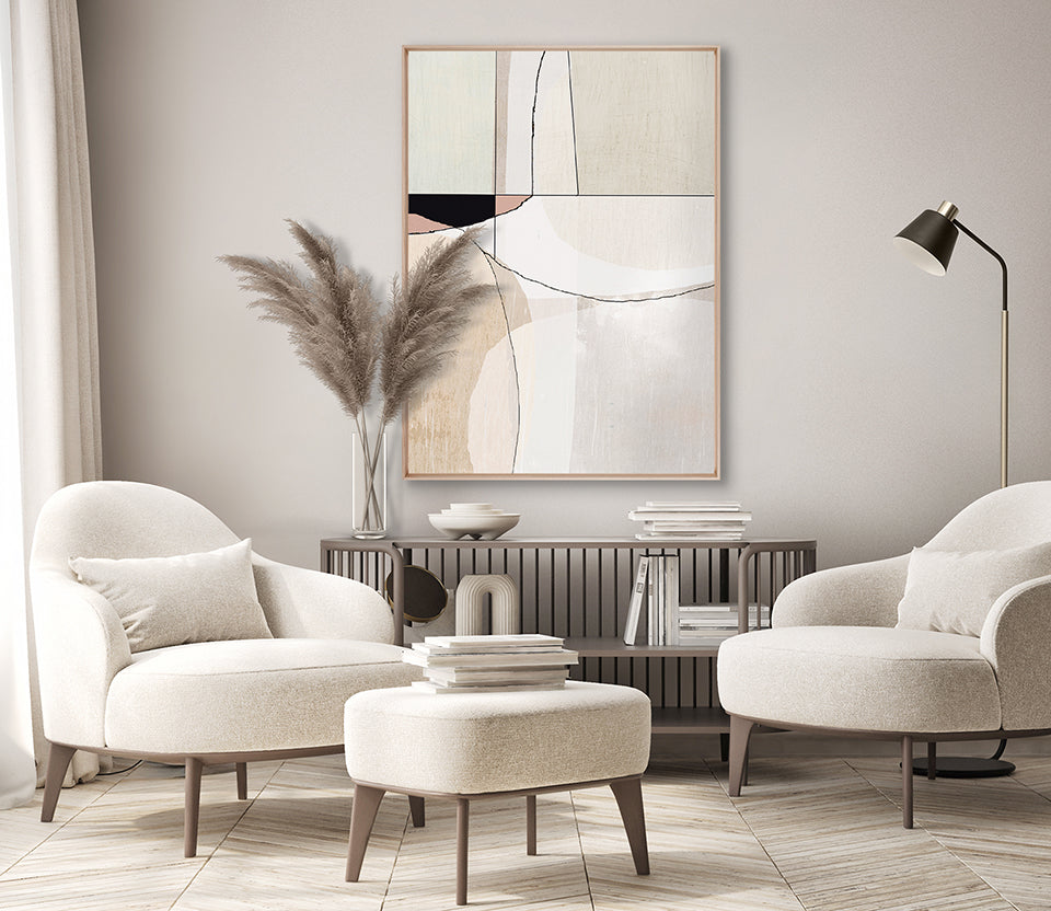 Linear Collage V (Canvas)