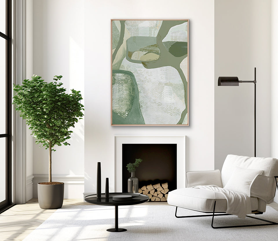 Mallorca Abstract I (Canvas)